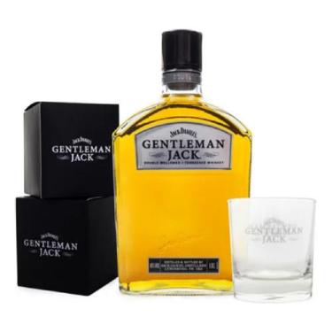 Imagem de Whisky Gentleman Jack 1L Com 2 Copos - Jack Daniel's