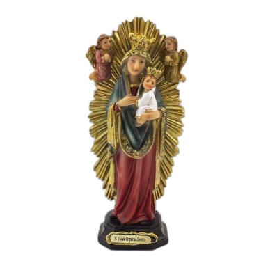 Imagem de Imagem Nossa Senhora Perpétuo Socorro Importada Resina 20Cm