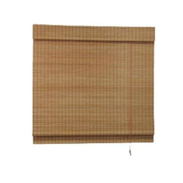 Imagem de Persiana Romana Bambu Block 080Larg X 220Alt Natural Pronta