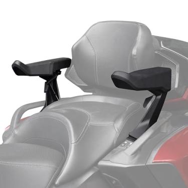 Imagem de SAUTVS Apoio de braço de passageiro para Can-Am Spyder RT, kit de descanso de braço do passageiro traseiro para acessórios Can Am Spyder RT 2020-2024 (substituir #219401181)