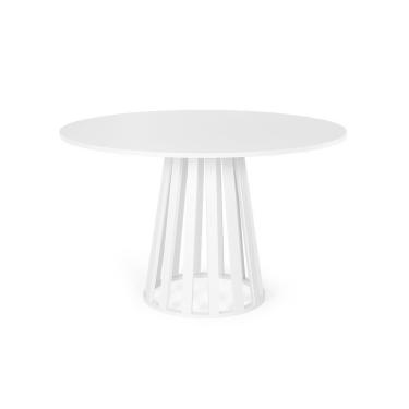 Imagem de Mesa De Jantar RedondaLugares 90cm Tália BrancaStraub Web