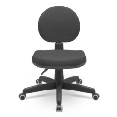 Imagem de Cadeira Operativa Executiva Back System Preto Plaxmetal