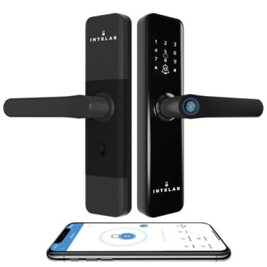 Imagem de Tuya - Fechadura Inteligente de Porta com Impressão Digital - Maçaneta Frontal WiFi com APP