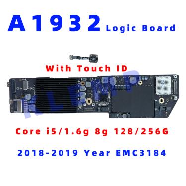 Imagem de Placa-mãe para Apple MacBook Air  Logic Board  Touch ID  A1932  820-01521-A  02  Core i5  1 6 GHz