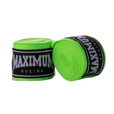 Imagem de Par Bandagem Maximum Muay Thai Boxe Kickboxing (Verde, 5M)