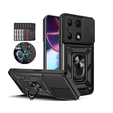 Imagem de Capa Case Capinha Anti Impacto Ring Luxo Xiaomi Redmi Note 13 Pro 4g (Preto)