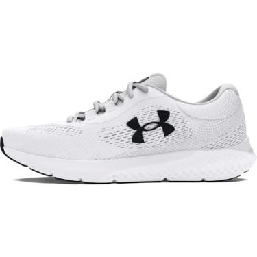 Imagem de Under Armour Charged Rogue 4 Tênis de corrida masculino, (101) Branco/Branco/Preto, 38