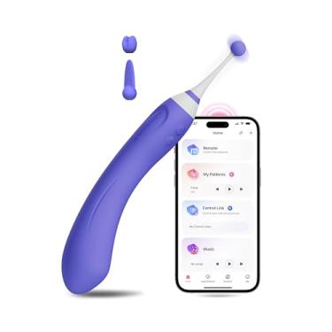 Imagem de LOVENSE Hyphy G Spot Vibrador para Clitoris Vagina Estimulador Duplo, 3 Acessórios Massageadores de Mamilos Impermeáveis ​​para Mulheres, Vibrador Recarregável Adulto Brinquedo Máquina Vibrante