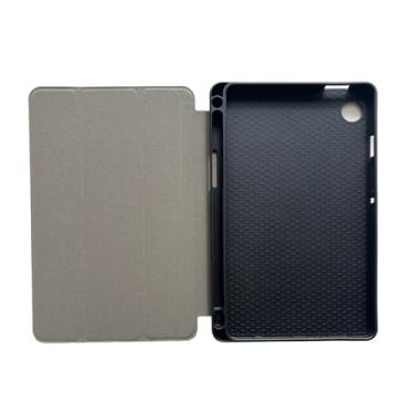 Imagem de Maxgood Capa Smart Case Compatível Para Samsung Galaxy Tab A9+ OU A9 Plus 11'' 2023 SM-X210 X215 X216 X216B-PRETO C/Suprote-PRETO, Leve, PU de qualidade,Anti-impressões digitais,Resistente a arranhões