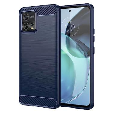 Imagem de Capas para Moto G72.Caso básico,Botão de pressão flexível / 360 ° Proteção completa,Anti-fingerpirnts