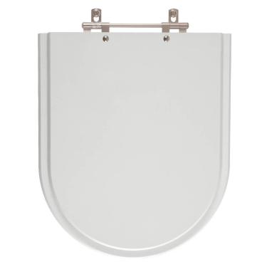 Imagem de Assento Sanitário Poliéster Firenze Cinza para vaso Icasa