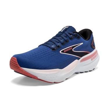 Imagem de Brooks Tênis de corrida feminino Glycerin GTS 21, Azul/rosa gelado/rosa, 5