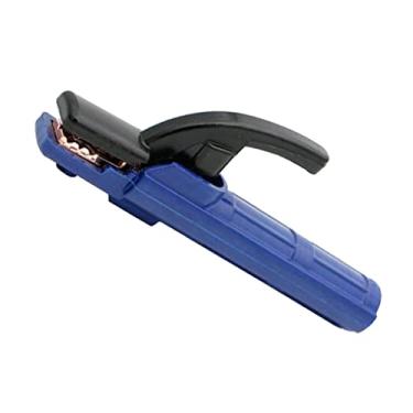 Imagem de Suporte de soldagem em bastão altamente condutor - Alicate de garra de cobre resistente para máquina de solda - 300A, 800A Ferramenta de soldagem profissional - 300A 96,8 x 14 x 3 mm