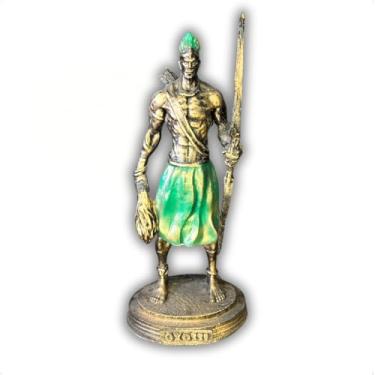 Imagem de Imagem Oxóssi Estatua em Resina 22 cm