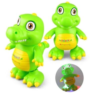 Imagem de Brinquedo musical Crocodilo dançante com Som Luz e Movimento