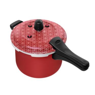 Imagem de Panela Pressão Patolux 5,0L Fecho Externo Antiad - Vermelho
