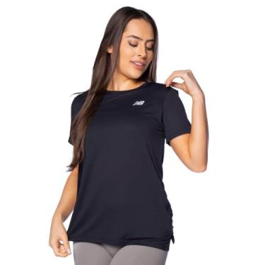 Imagem de Camiseta Feminina New Balance Sport Essentials Preto - G