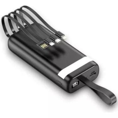 Imagem de Carregador Portatil Power Bank Turbo 20.000mAh com Múltiplas Saídas - 