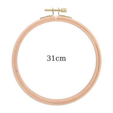 Imagem de Bastidor de Madeira para Bordado Nurge com Tarracha 31cm