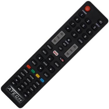 Imagem de Controle Remoto Tv Led Toshiba Ct-8045 Netflix E Youtube - Atech eletr