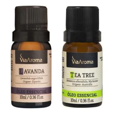 Imagem de Óleo Essencial de Lavanda + Tea Tree (melaleuca) Via Aroma