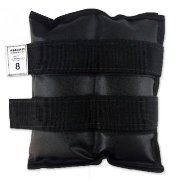 Imagem de Caneleira De Peso Ahead Sports Aff342 8Kg Preta, Preto