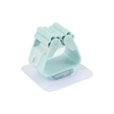 Imagem de Suporte Para Vassoura Gancho Organizador De Parede Rodo - Clink, Verde