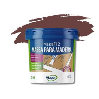 Imagem de Massa f12 Para Correção Em Madeira 1,65kg Viapol, Ipe
