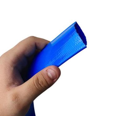 Imagem de Rolo de 40 Metros de Mangueira Flat Azul Achatada 1.1/4 Polegadas Irri