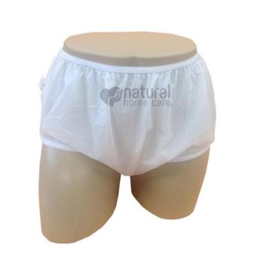 Imagem de Calça Plastica Classic Luxo Fechada Branco TAM M - Natural Home Care