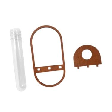 Imagem de Generic Vaso hidropônico para parede, prateleira de madeira para sala de estar, cozinha, janela, decoração fácil de instalar, estação de propagação de plantas, Prateleira Oval