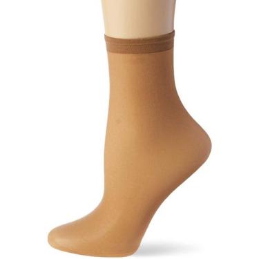Imagem de Meia Fina Soquete Social Feminina Fio 20 Trifil Transparente W06126, M