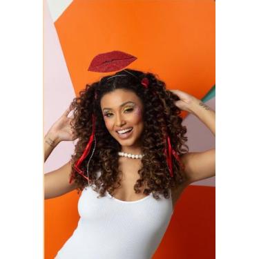 Imagem de Tiara Fantasia Carnaval  Papilloo, Vermelho