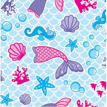 Imagem de TOALHA TNT ESTAMPADA SEREIA 2,18 X 1,38 m - Fascinação