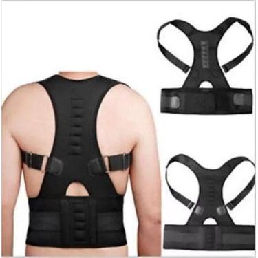 Imagem de Cinta Postural Corretor De Postura Magnético Colete Correti - OEM, XL,