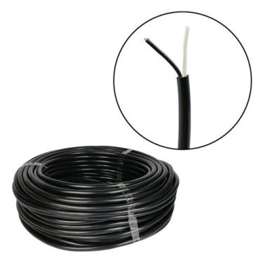 Imagem de Cabo PP Fio Flexível 2x2,5 Cobre Extensão Instalação Elétrica Automoti