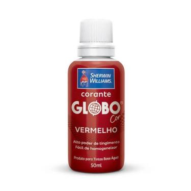 Imagem de Bisnaga de 50ml na Cor Vermelho - GLOBO