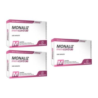 Imagem de Kit C3 Monaliz Suplemento Cuidado Natural - Sanibras - SANIBRAS BIONUT