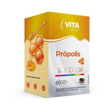 Imagem de Vitaclinical propolis com 60 capsulas - MARCA EXCLUSIVA