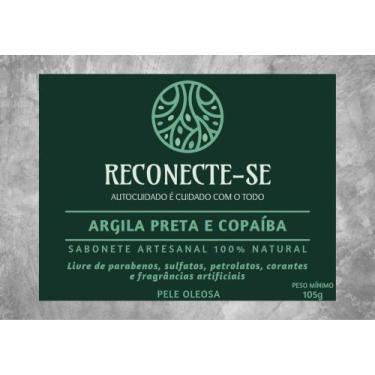 Imagem de Sabonete Natural de Argila Preta e Copaíba - Reconecte-se Biocosmético