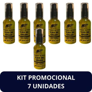 Imagem de Reparador de Pontas Minas Fórmula Óleo de Argan Vidro 60ml Kit 7 Unida