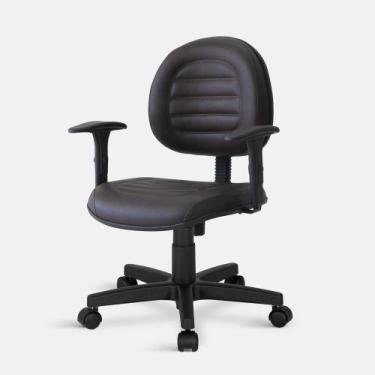 Imagem de Cadeira Executiva Belluno Giratória 1853 C/br 8717 Marrom - Arazzi