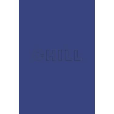 Imagem de Chill Black Text Notebook: Deep Space Royal Matte Finish Lined Journal, 6 x 9 120 Pages, Gift For Thinkers, List Makers and Doers (Chill Black Text Journal)