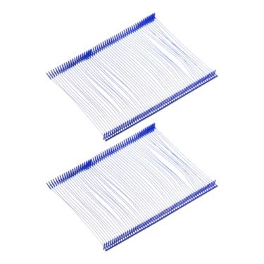Imagem de uxcell 2000 peças de prendedores de pistola de etiquetagem padrão 75 mm pinos de farpas etiqueta de plástico PP para pistola de etiquetagem de preços, etiquetas de roupas acessórios de arma para saco