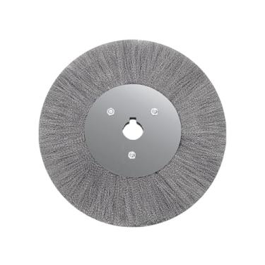 Imagem de Escova de arame de aço de 75-200 mm, rodas de arame, escova redonda para limpeza de moedor de bancada, polimento de ferrugem, ferramenta abrasiva de rebarbação, 200x32 mm, 1