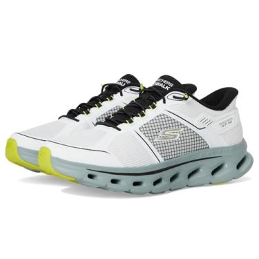 Imagem de Skechers Go Walk Glide Step 2.0 Zalor Tênis masculino sem cadarço, Branco/preto, 48