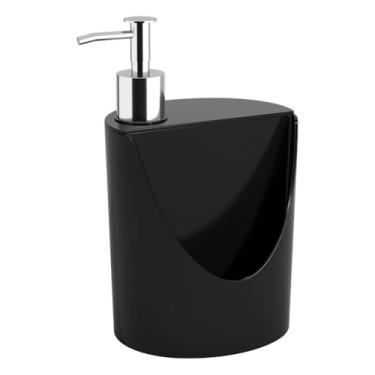 Imagem de Dispenser R&j Basic 12 X 10,5 X 18 Cm 600 Ml - Preto Coza Preto