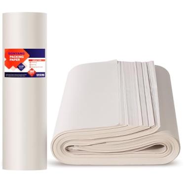 Imagem de Papel de jornal de 38 cm x 30 cm para caixas de embalagem, papel de embalagem de 360 folhas para caixas de mudança, materiais de embalagem de jornal, ideal para desenhar, esboçar, embrulhar, enviar,