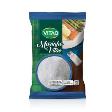 Imagem de Sal Marinho Iodado 1kg - Vitao