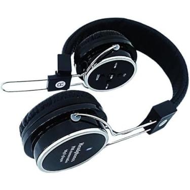 Imagem de Fone De Ouvido Headphone Sem Fio Bluetooth Micro Sd Radio Fm B-05 Preto